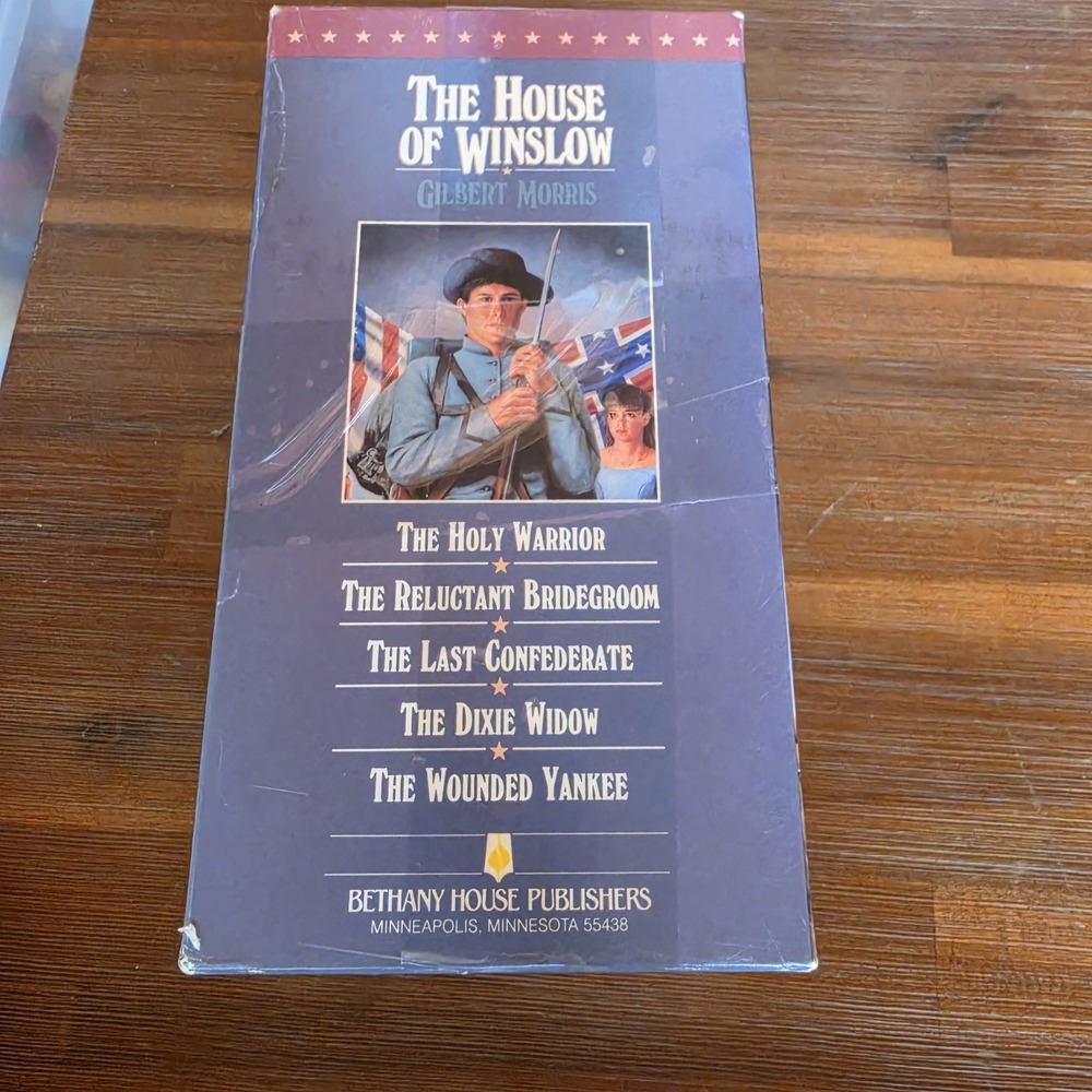 The House of Winslow 6-10 by Gilbert Morris Paperback Box Set Vintage 1990 - Picture 3 of 5